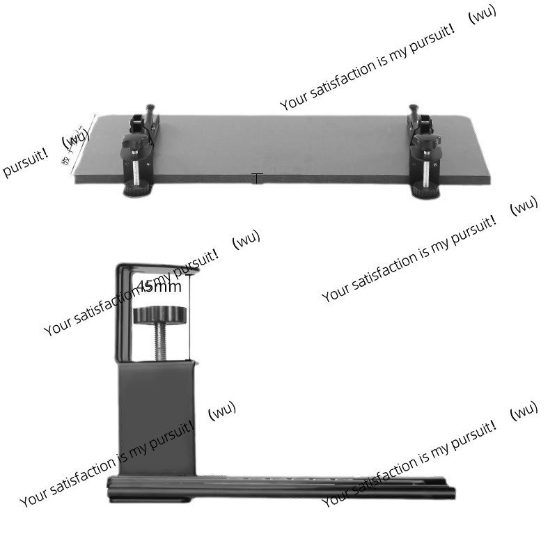 Keyboard Drawer Under - Braket keyboard komputer tanpa lubang, pemasangan