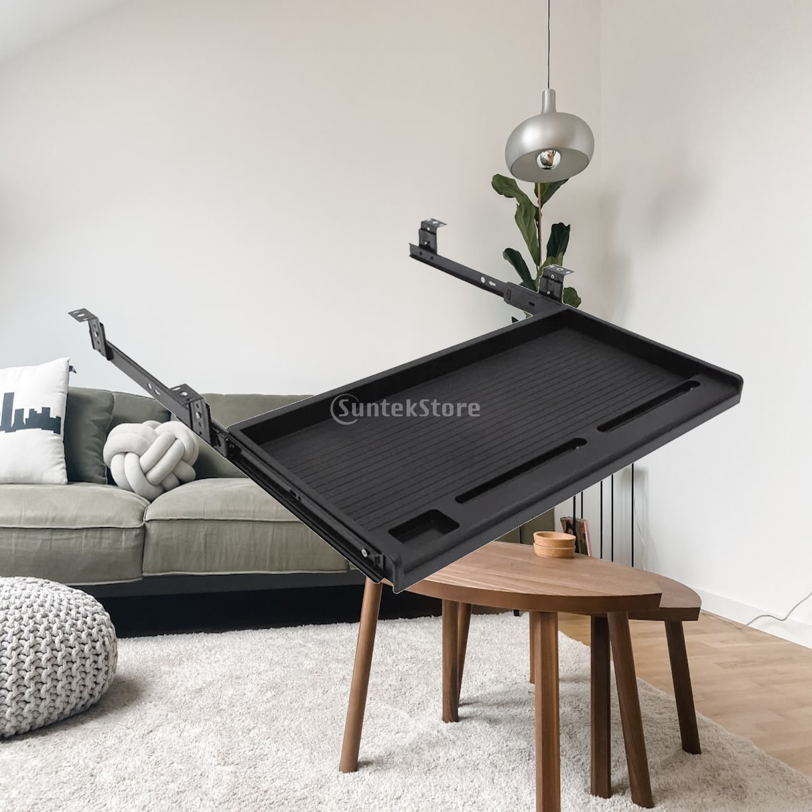 Keyboard Drawer Under - Laci Keyboard Geser di Bawah Meja,