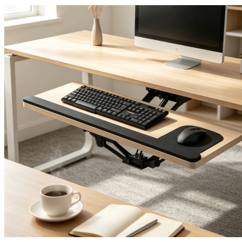 Rak Keyboard di Bawah Meja den - Keyboard Drawer Under ulasan dan harga