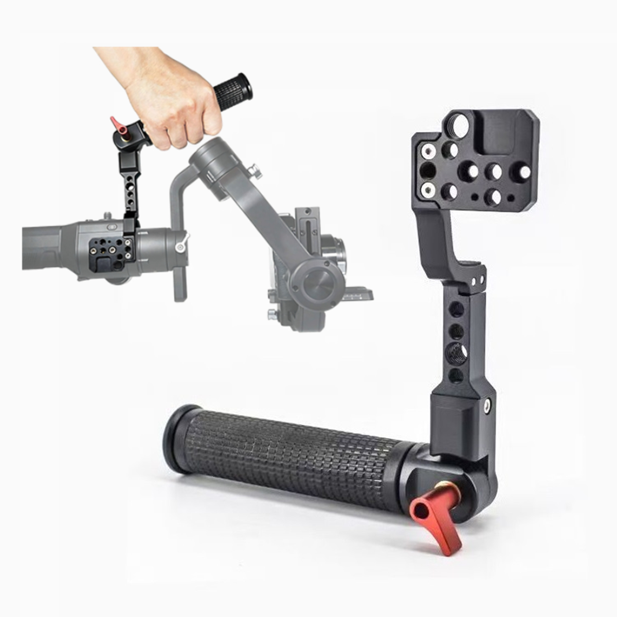 Pegangan Ergonomis untuk DJI R - Adjustable Monitor Mount ulasan dan harga