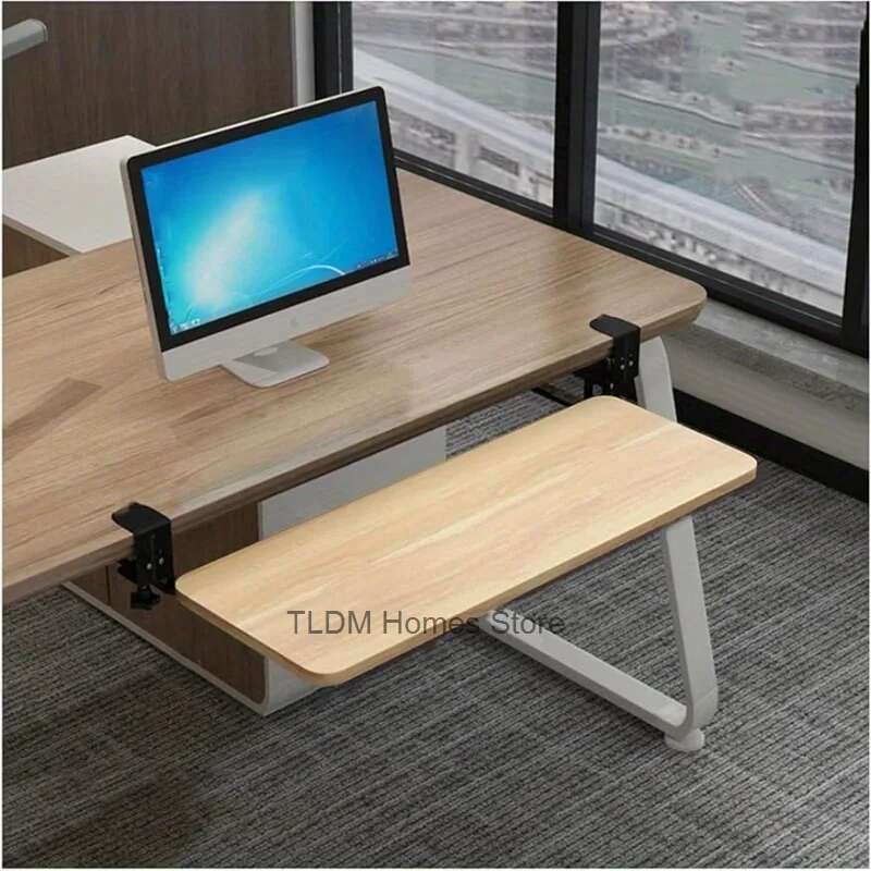 Rak Keyboard Geser Ergonomis d - Keyboard Drawer Under ulasan dan harga